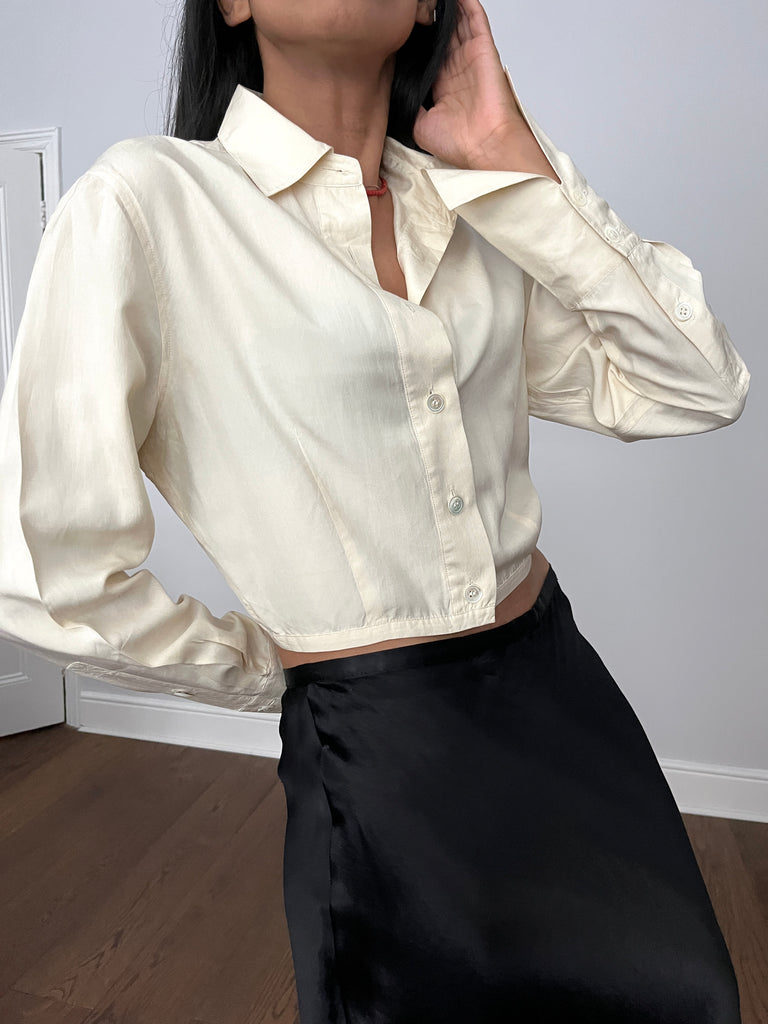 Vintage Nicole Farhi Silk Shirt