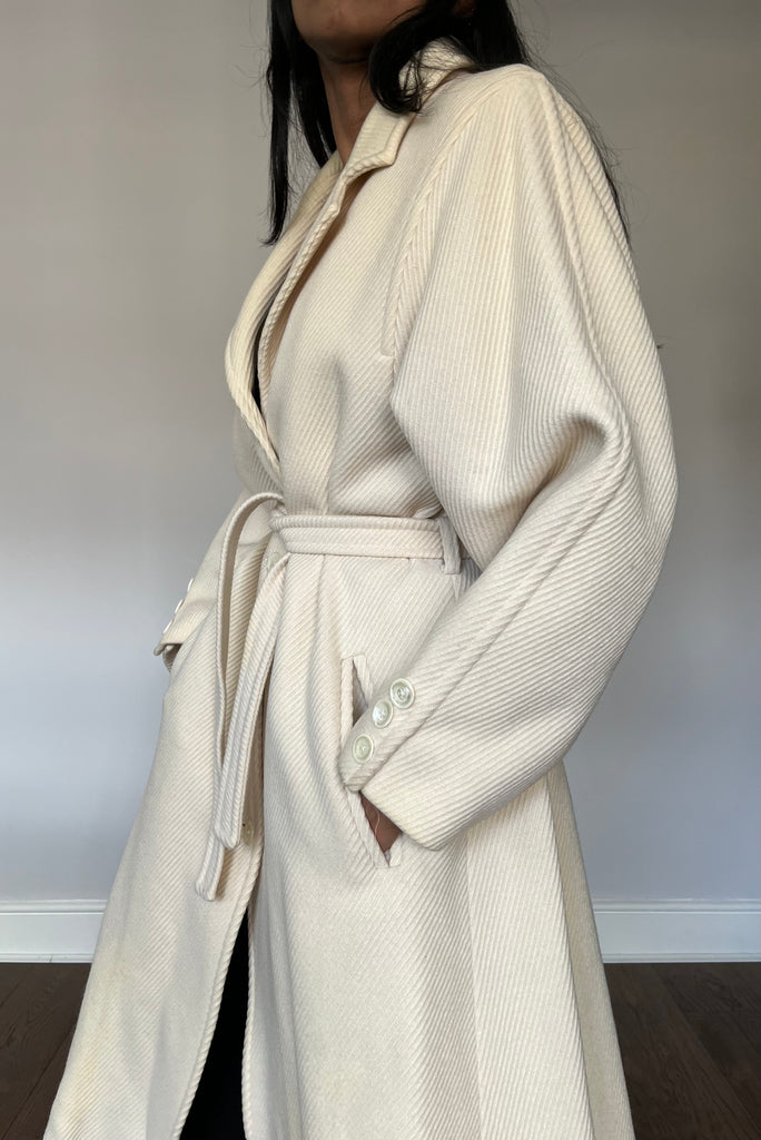 Vintage Belted Wool Coat