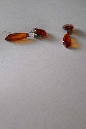 Vintage Baltic Amber Earrings