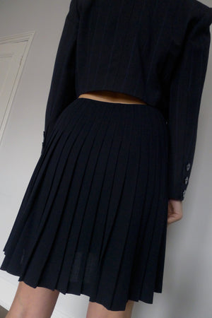 Vintage DKNY Pleat Wrap Skirt