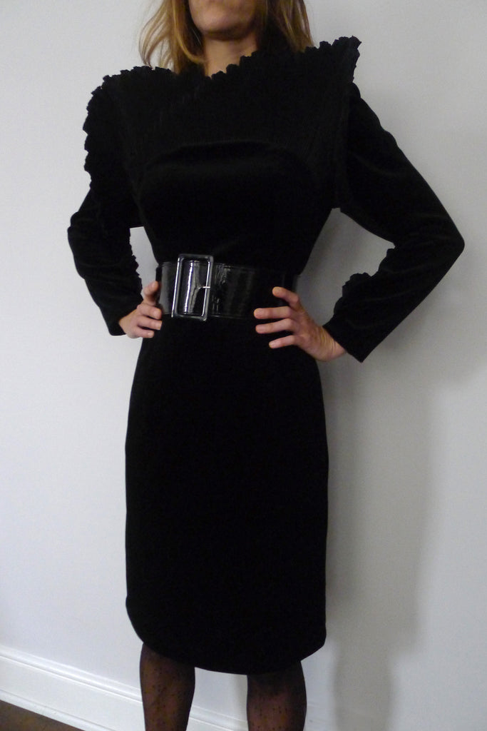 frank usher evening dress Frank Usher Chainmail Sequinned Vintage 80s Evening Party Maxi Dress Ballgown 8 10