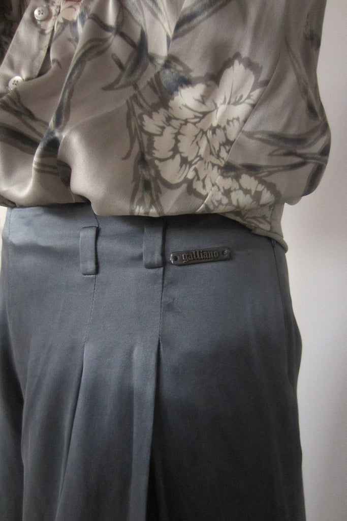 Vintage John Galliano Silk Trousers