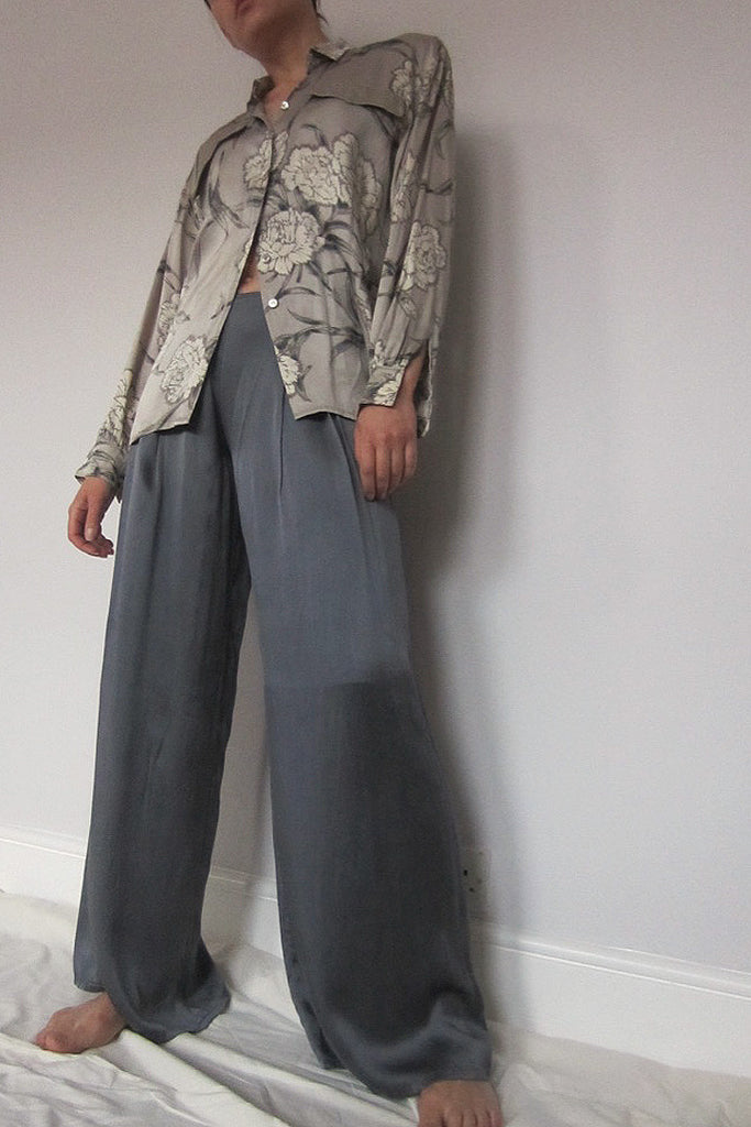 Vintage John Galliano Silk Trousers