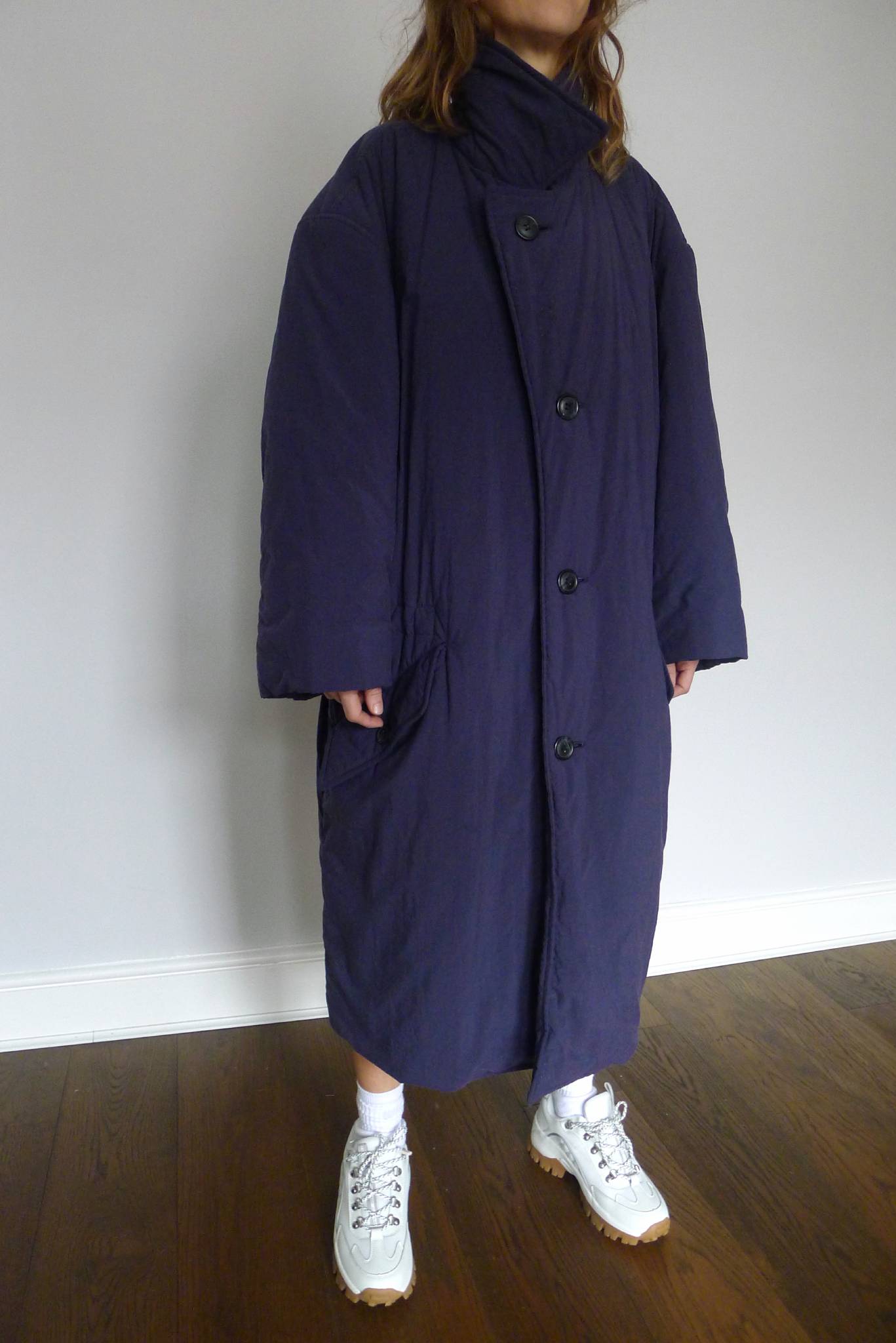 Issey Miyake 1990S Soutien Collar Coat | eBay