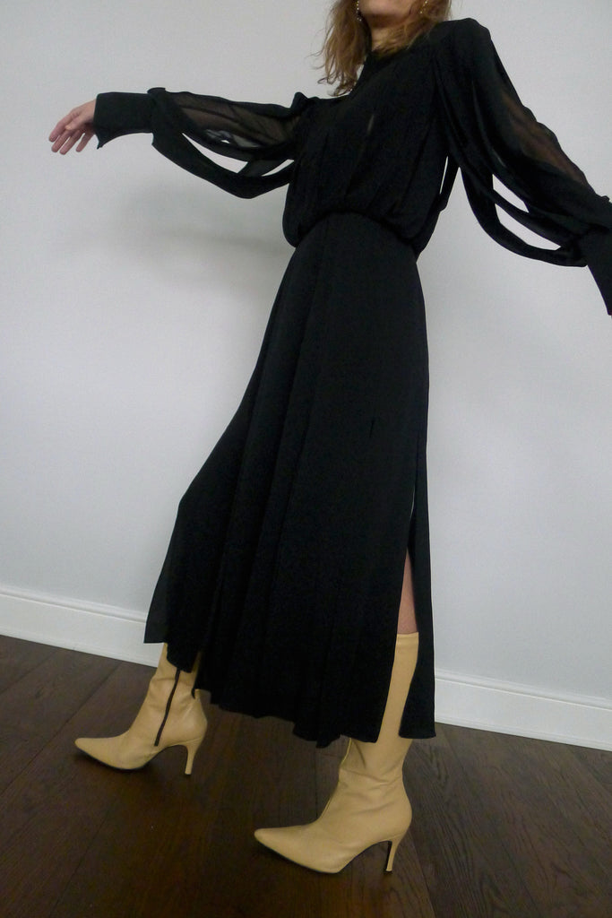 Vintage Louis Féraud Silk Dress