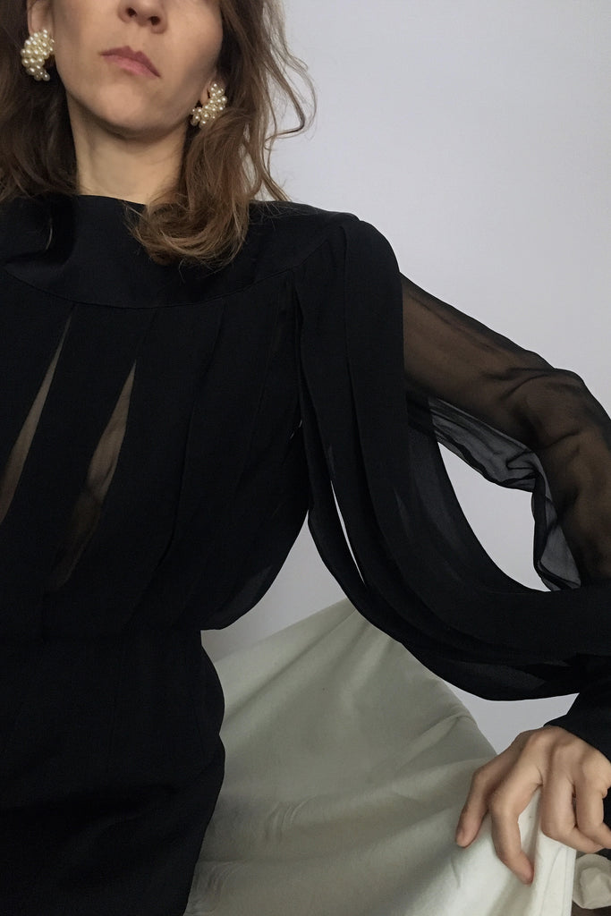 Vintage Louis Féraud Silk Dress