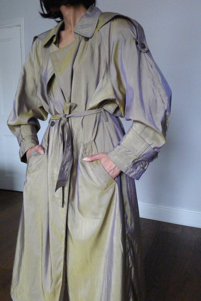 1980s Tonic Trench Mac