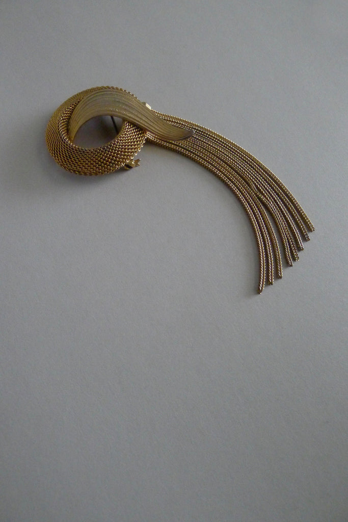 Vintage Tassel Brooch