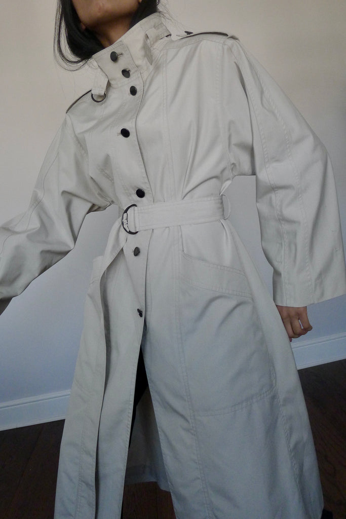 Vintage Minimal Raincoat