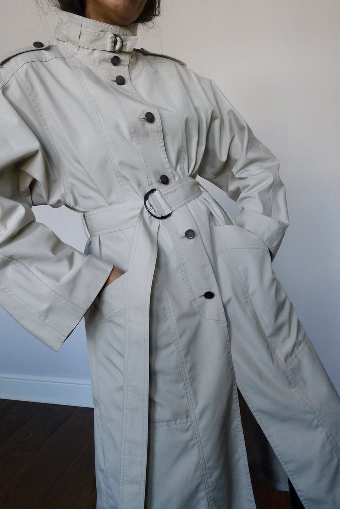 Vintage Minimal Raincoat