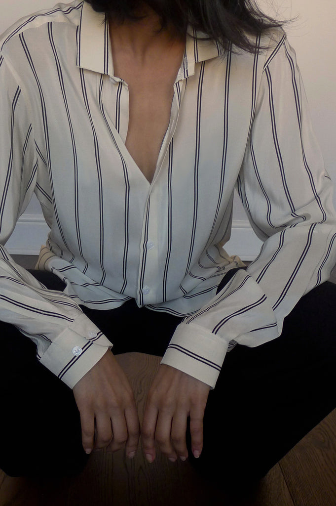 Silk Stripe Shirt